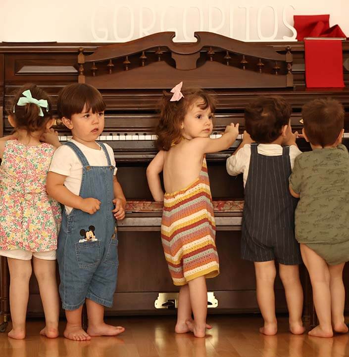 Clases de música para niños/as de 3 años: Creciendo con la música